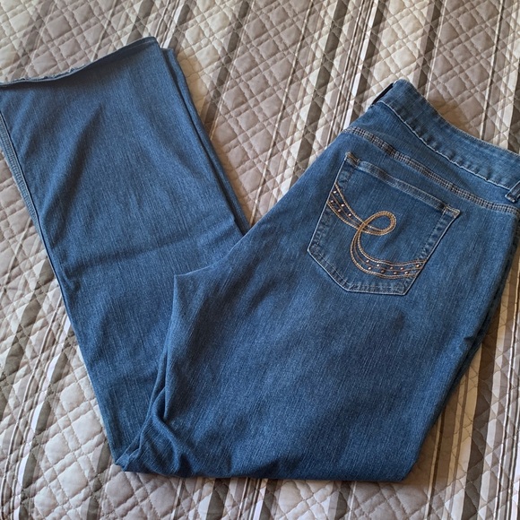 Riders by Lee Denim - Riders by Lee Dark Blue Boot Cut Jeans